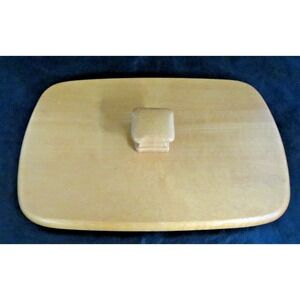 Longaberger Classic Maple Lid for Rectangular Basket‎ 8" x 5 3/4"